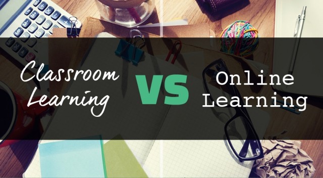 traditional classroom vs online classroom