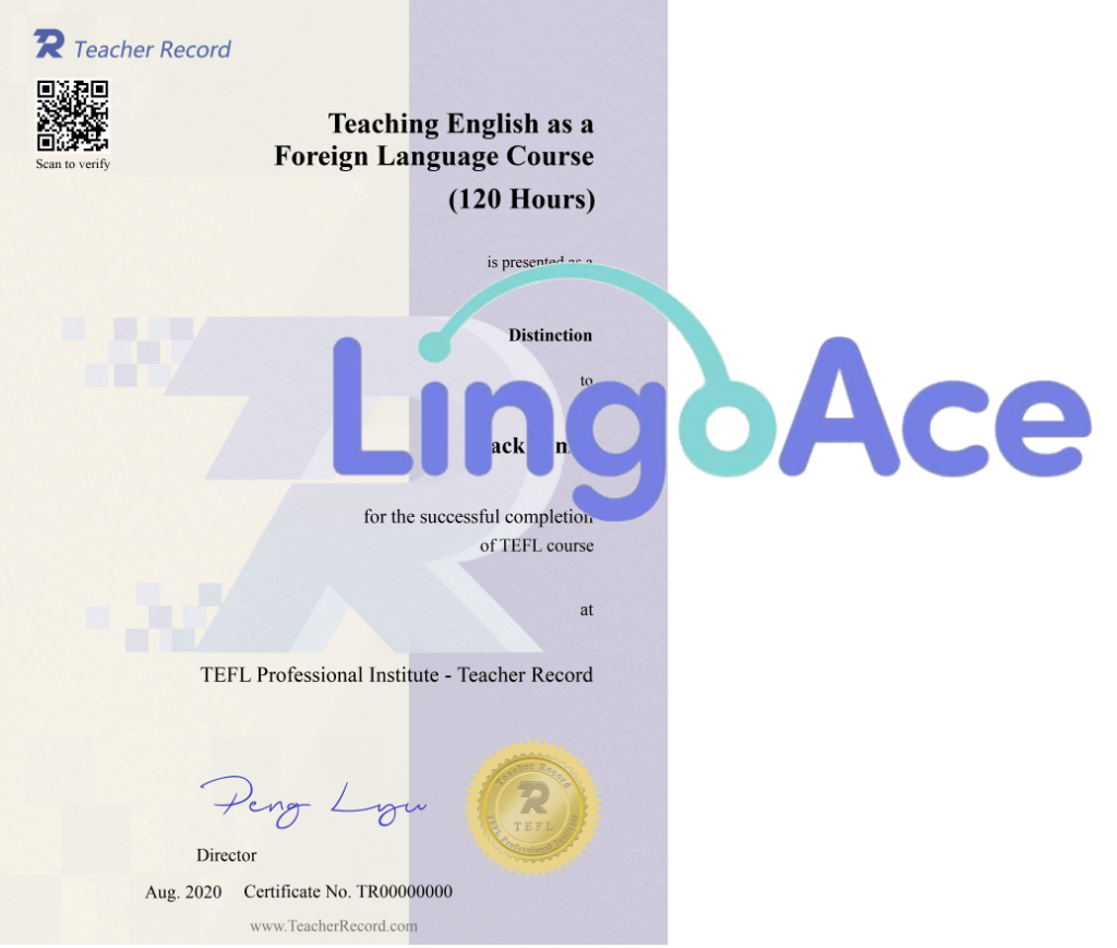 Lingo Ace TEFL